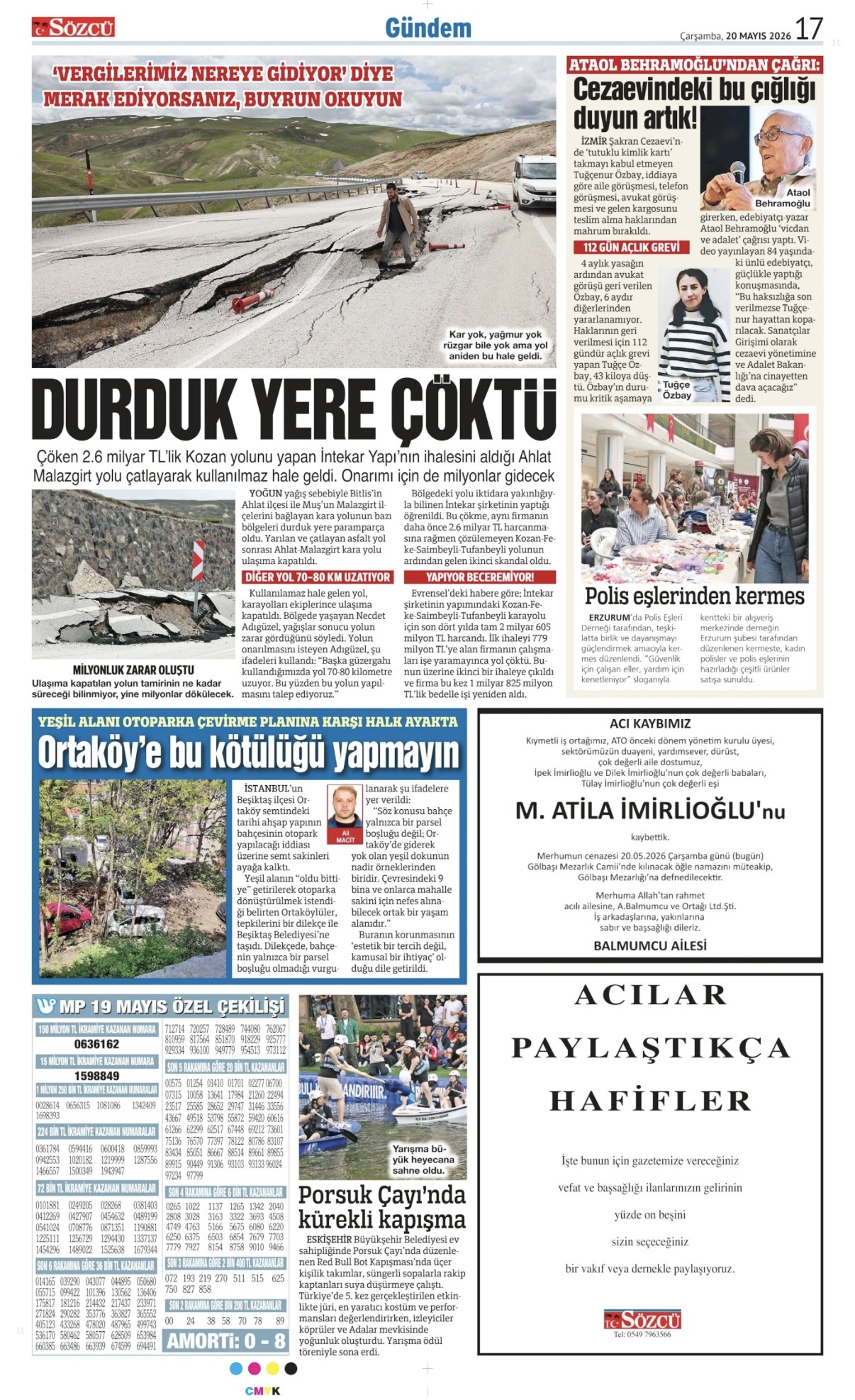 20 Mayıs 2026 Vefat İlanları
