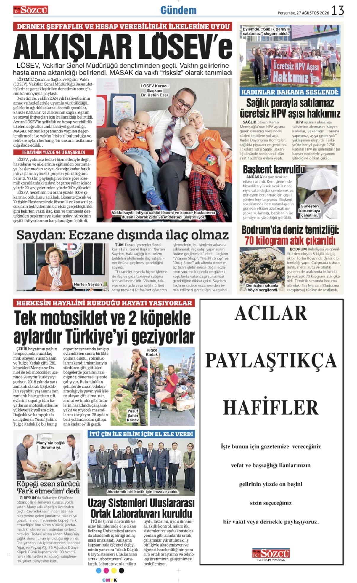 27 Ağustos 2026 Vefat İlanları